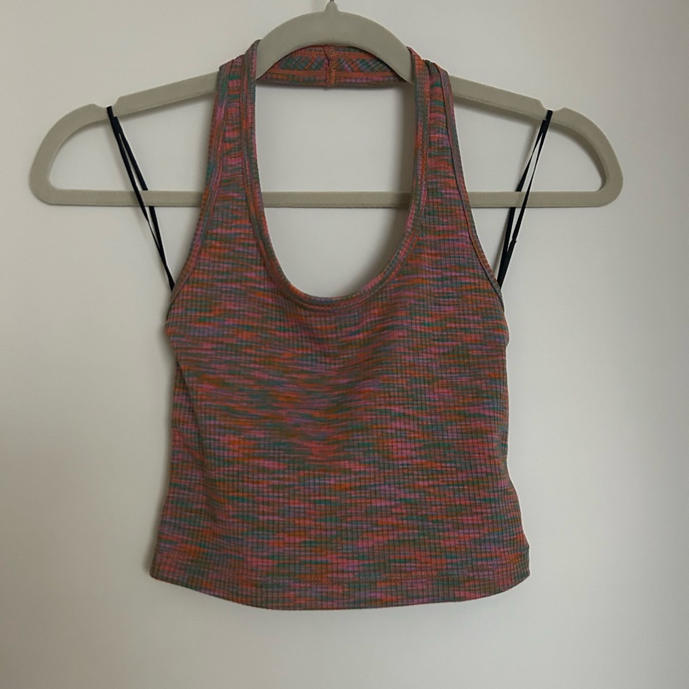 H&M multicolor halter top